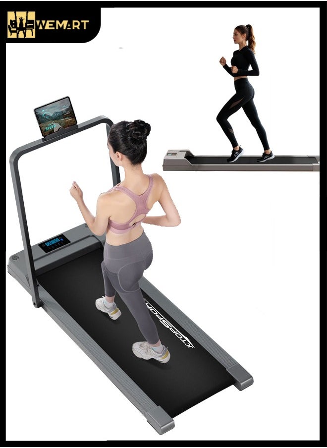 WEMART WEMART Walking Pad,treadmill 1.75HP 3 in 1 Folding Treadmill for Home Office，Under Desk Treadmill can hold up to 100 kg speed 1-6km/h  - Image 1