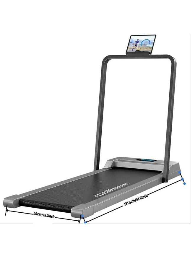 WEMART - Under Desk Treadmill 2 in 1 Walking Machine, Portable, Folding, Electric, walking pad，Walking and Jogging Machine with Remote Control for Home and Office Workout - Image 1