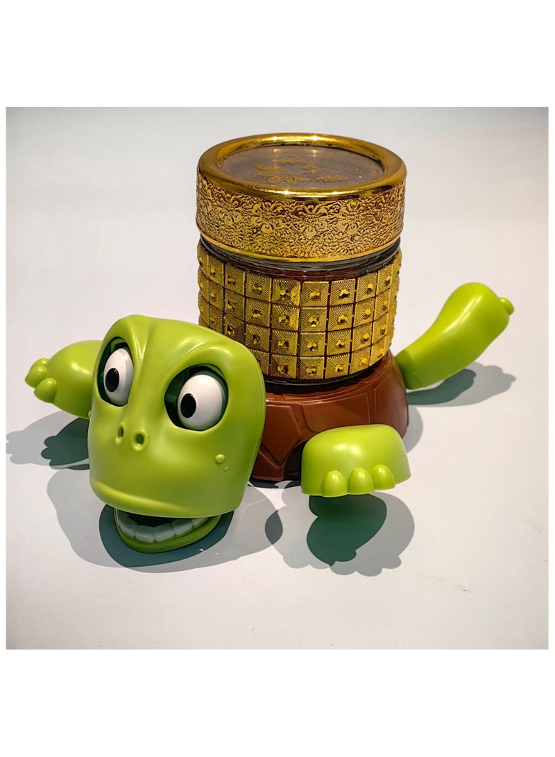 AIYISHI Funny Turtle Coasters with Surprise Expression Eyes & Raised Limbs for Home Bar, Party Gifts - Image 2