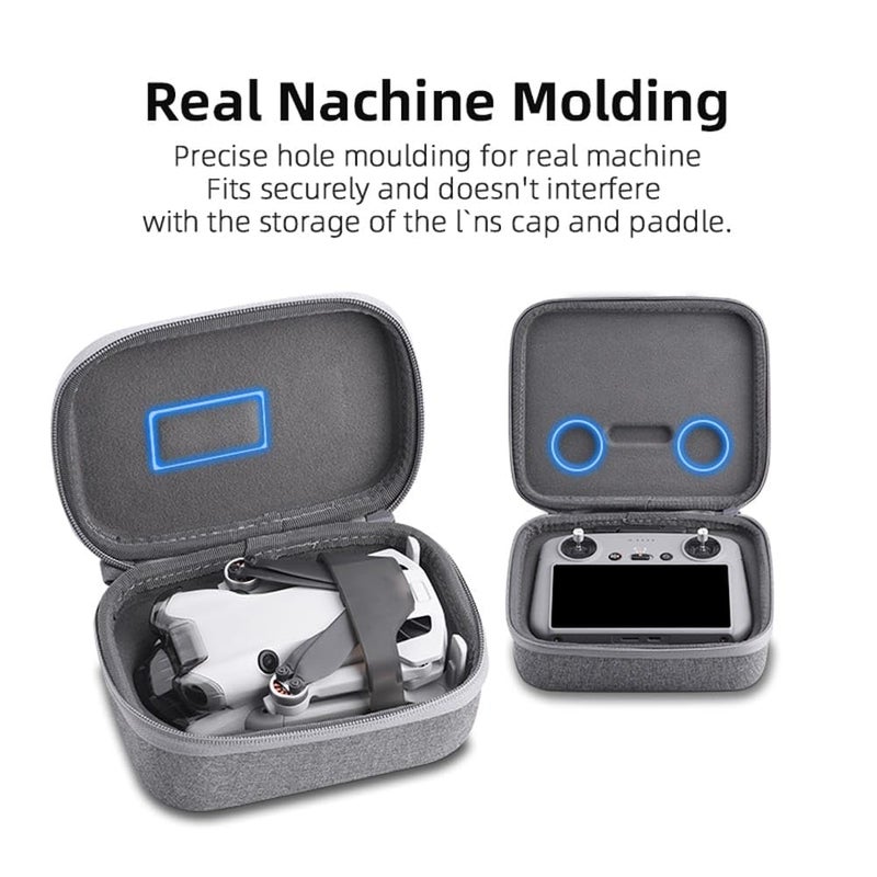 GetZget ® Carrying case Bag for DJI Mini 4 Pro Drone & Rc2 Remote Protective Compact Ca Best Air Travel Accessories (Combo Bags) - Image 3