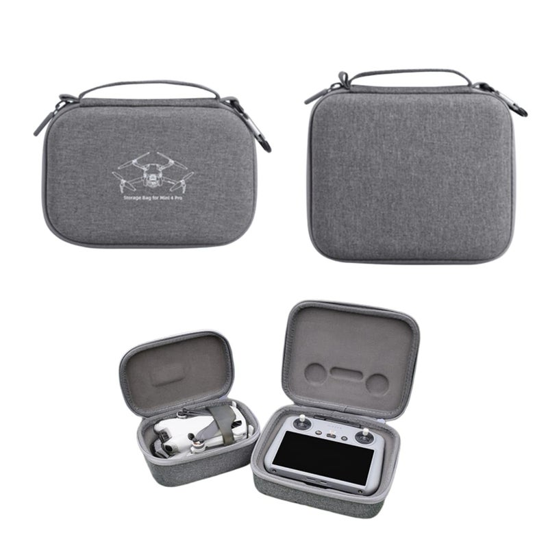 GetZget ® Carrying case Bag for DJI Mini 4 Pro Drone & Rc2 Remote Protective Compact Ca Best Air Travel Accessories (Combo Bags) - Image 1