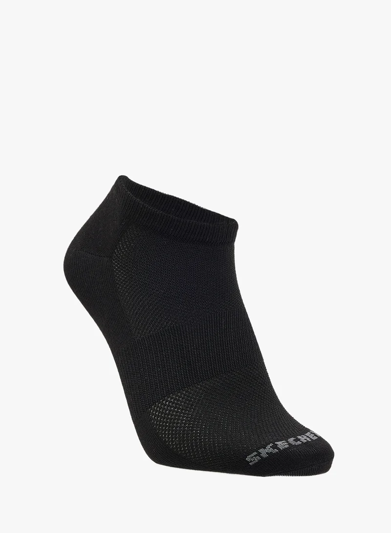 سكيتشرز 3 Pack Non-Terry Low-Cut Socks
