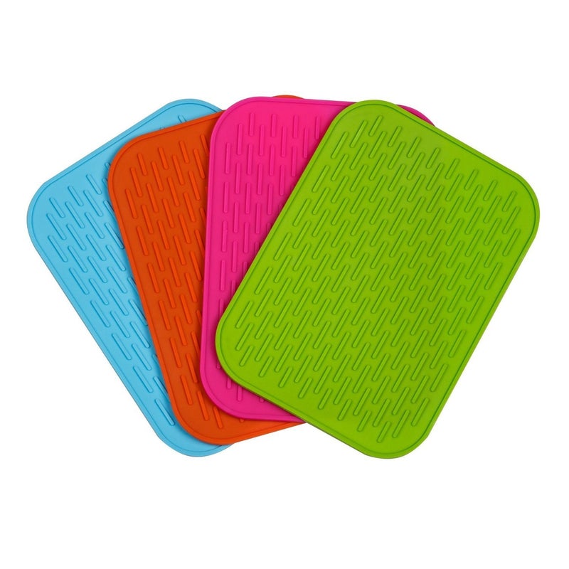 Onwon Durable Flexible Silicone Pot Holder Tableware Pad Coasters Trivet Silicone Pot Holder Non Slip Heat Resistant - Image 1