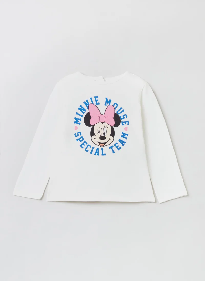 او في اس Ovs Disney Baby T-Shirt With Long Sleeves