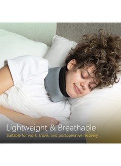 BraceUP Neck Brace for Neck Pain and Support for Women Man – Soft Cervical Collar for Pain Relief, Sleeping, Posture, and Straightener  - Image 4