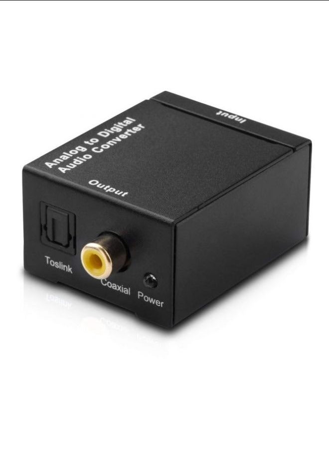 Optical Coaxial Digital To  Analog Audio Converter With Cable - Image 2