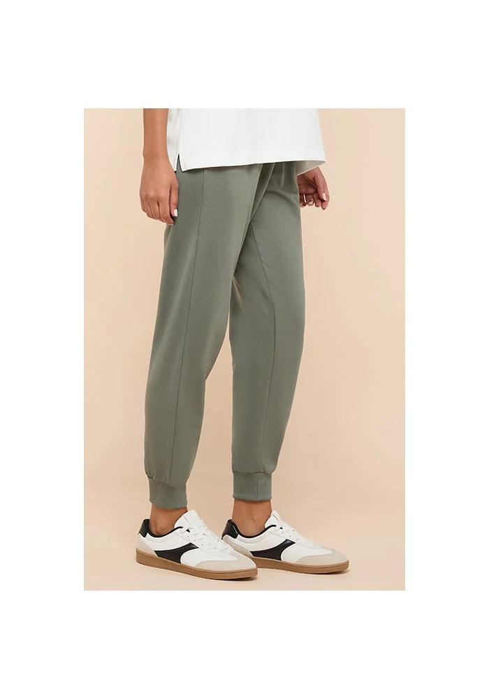 R&b Solid Joggers with Drawstring Waist