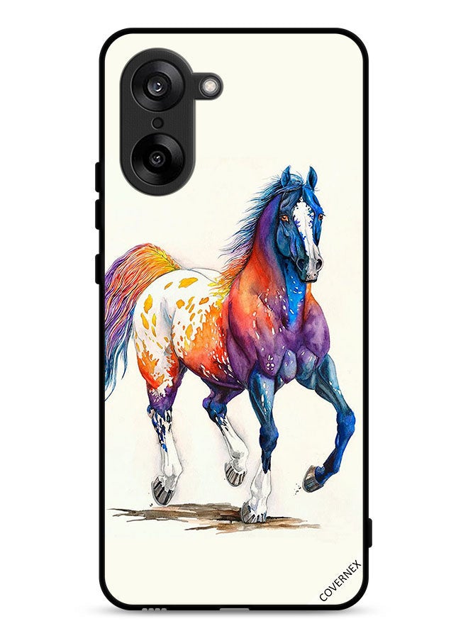Covernex OnePlus Nord CE5 Protective Case Cover Horse Paint Art