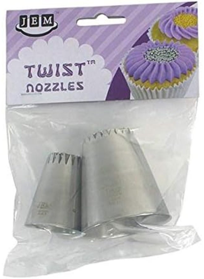PME JEM NZ906 Twist Nozzle-20T & 21T, Stainless Steel - Image 2