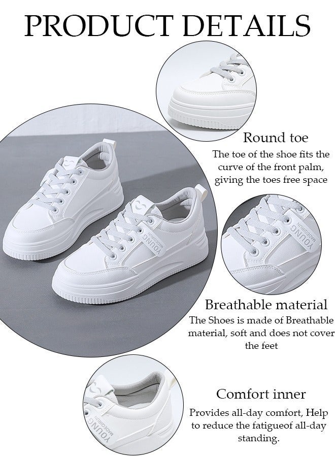 DUNISO Women's Walking Shoes Sneakers Lightweight Comfort Tennis Shoes Mesh Breathable Lightweight Non Slip Casual Work Shoes for Indoor Outdoor Travel Work - Image 5