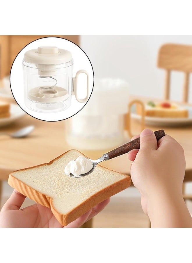 كيلا مصفاة زبادي بمقبض لصنع الزبادي اليوناني، مصفاة مطبخ قابلة لإعادة الاستخدام لفصل مصل اللبن، وتصفية الحليب، وإعداد الوجبات، والوجبات الخفيفة الصحية، رائعة للإفطار والطهي - Image 5