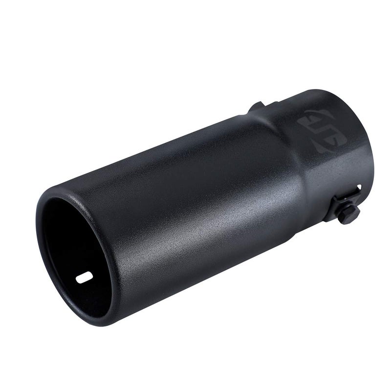 Black Exhaust tip to Fit 15 to 2 Inch Exhaust Tail Pipe Diameter Stainless Steel to give Chrome Effect Car Muffler Tips