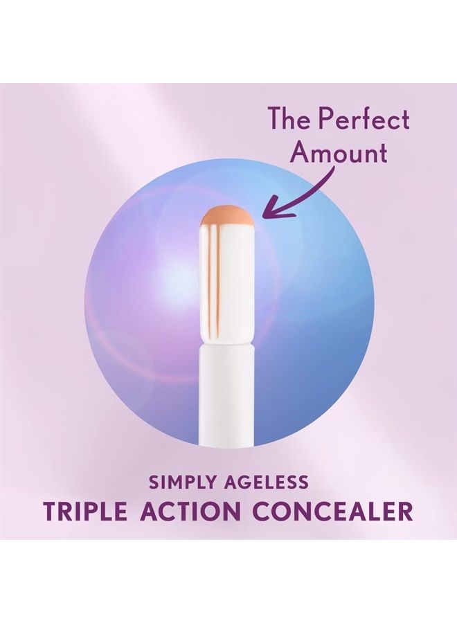 CoverGirl Simply Ageless Triple Action Concealer, Classic Ivory, Pack of 1 - Image 2