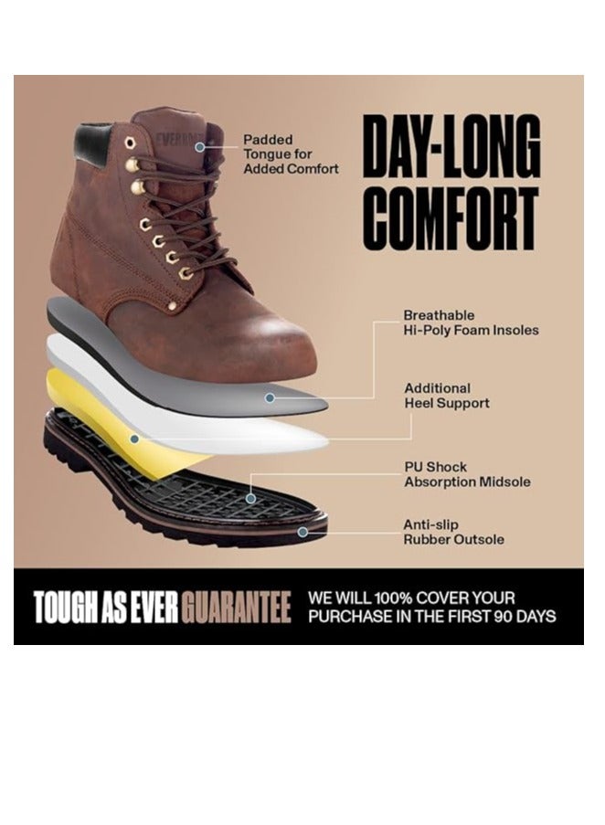 Vaultex Workland Steel Toe Work Safety Boots for Men - Image 5