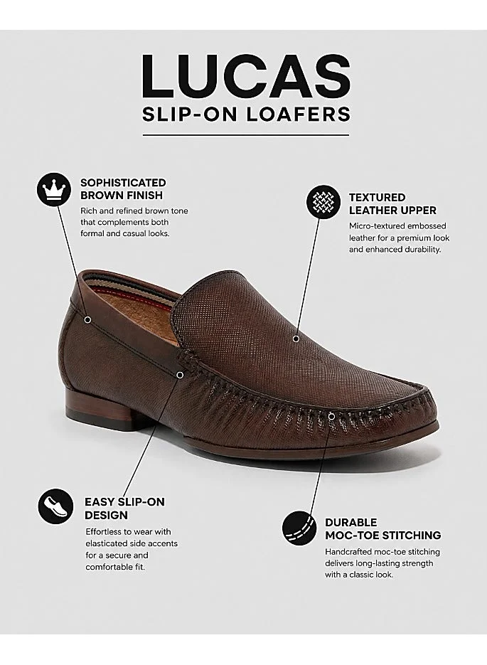 Hush Puppies  LUCAS Slip-On Loafers for Men | Best Price UAE
