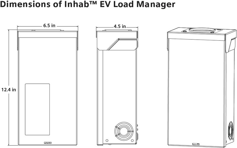 SIEMENS SIEMENS Inhab Load Manager Intelligent and Programmable Energy Management System Avoid Costly Panel Upgrades UL Certified Grey  - Image 3