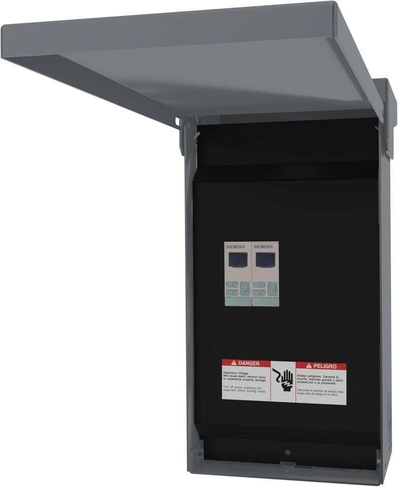 SIEMENS SIEMENS Inhab Load Manager Intelligent and Programmable Energy Management System Avoid Costly Panel Upgrades UL Certified Grey  - Image 1