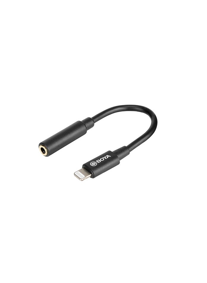 BOYA - BOYA  3.5mm TRRS (Female) to Lightning (Male) Audio Adapter - K3 - Image 1