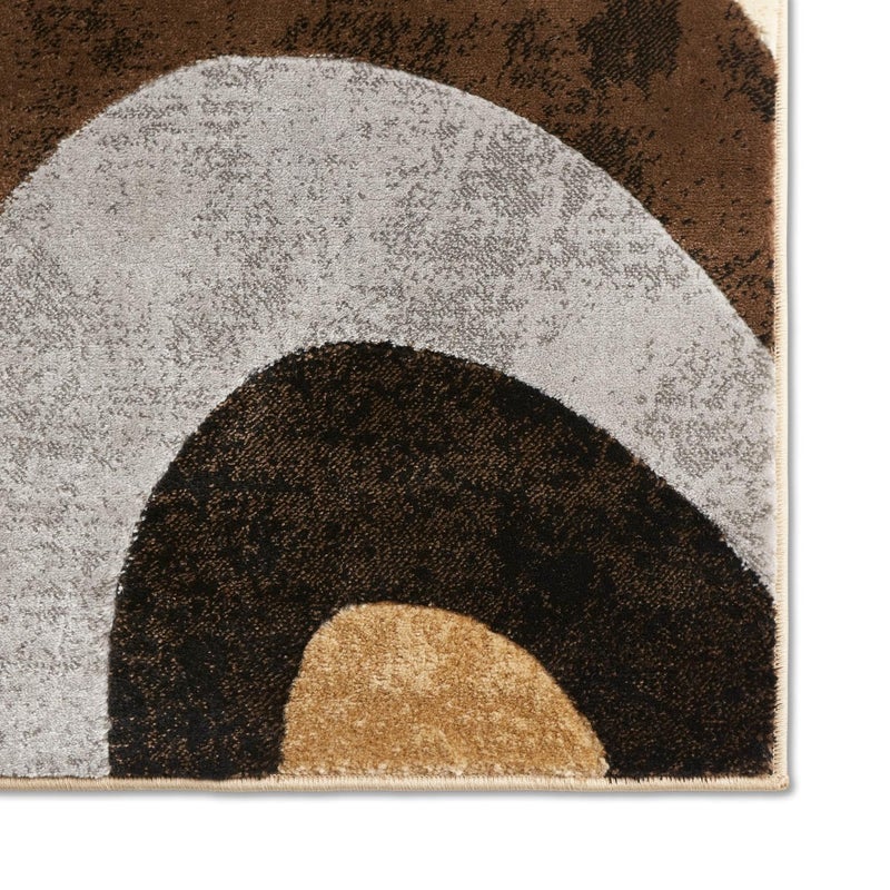 Home Dynamix Tribeca Slade Modern Area Rug ,Abstract Brown/Gray 5'2"x7'2" (TRIBECA 2N) - Image 4