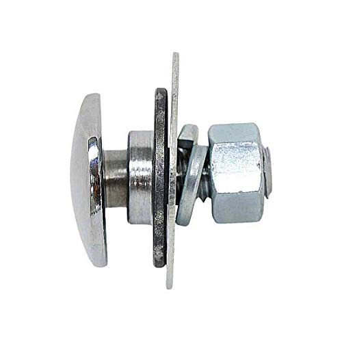 DEF 182866 Universal Rear Camper Anchor Tie-Down Replacement for 1997-2004 F150 F250 Silver 1 PCS - Image 4