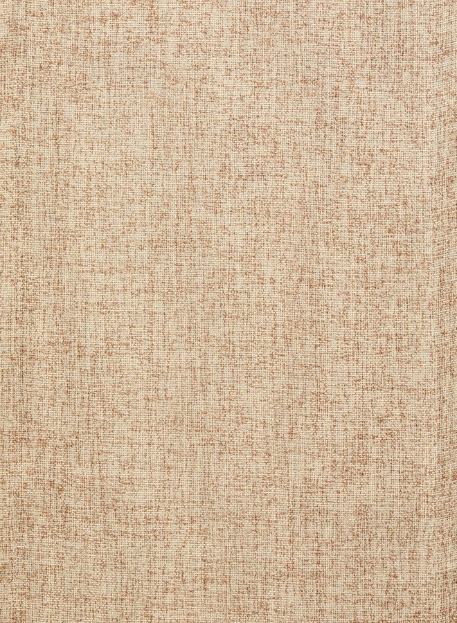 ZeeMart Burlap Style Farmhouse Table Runners 48 Inches Long, Beige Rustic Woven Dining Table Runner for Everyday Use, 14x48 Inches, Oatmeal Beige - Image 5