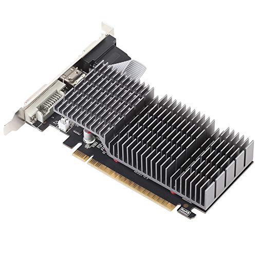 maxsun GEFORCE GT 710 2GB Low Profile Ready Small Form Factor Video Graphics Card GPU Support DirectX12 OpenGL4.5, Low Consumption, VGA, DVI-D, HDMI, HDCP, Fanless Cooling - Image 5