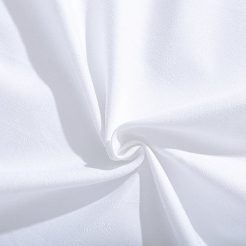 EVOLIVE Ultra Soft Microfiber Body Pillow Cover/Pillowcases 21"x54" with Hidden Zipper Closure (21"x54" Body Pillow Cover, White) - Image 4