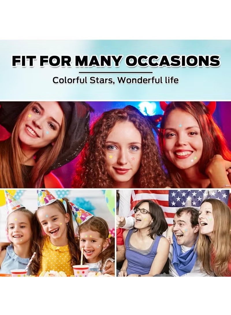 Jaysuing 200 Pcs Pimple Patches, Hydrocolloid Acne Patches for Face, Colorful Star Pimple Spot Sticker with Hyaluronic Acid, Tea Tree Oil & Centella Oil for Covering Zits and Blemishes - Image 5