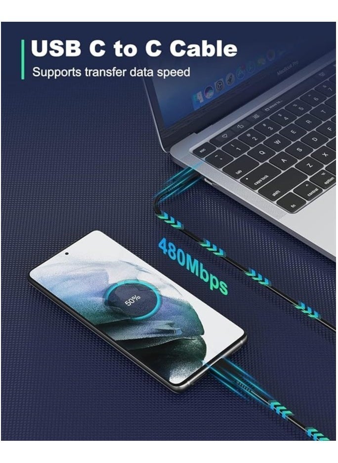 MUNTAQI 45W USB-C Super Fast Charging PD Charger – Compatible with Samsung Galaxy S24, S23, S22, S21, S20 Ultra, S24+, S23+, S22+, A56, A36, A55, A26 – Type-C Power Adapter - Image 4