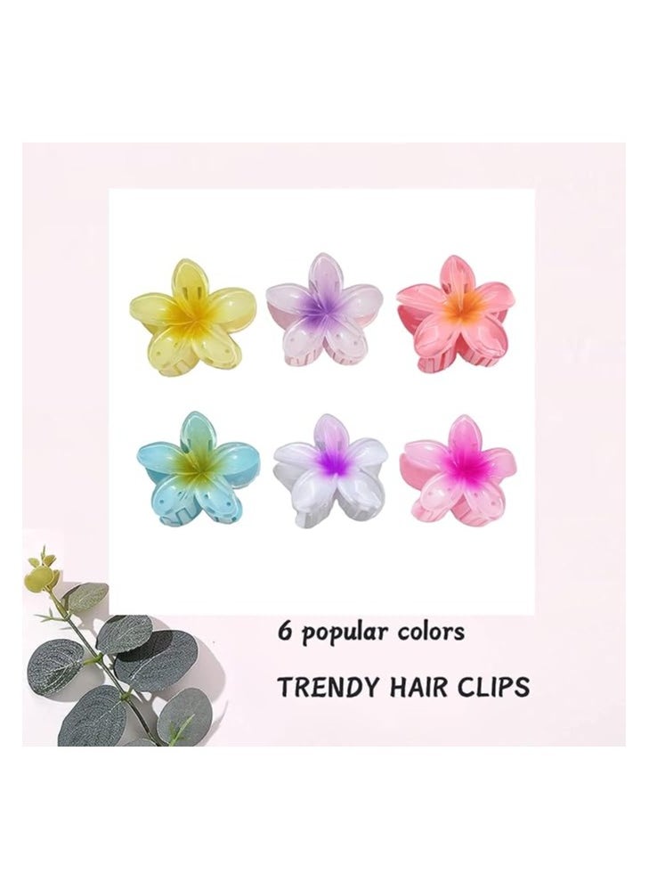 Generic - Multi color toka flower Hair clip - Image 1