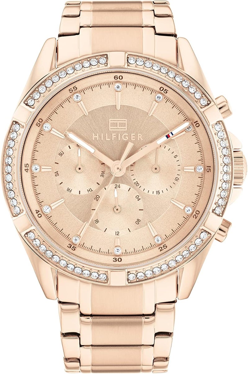 Tommy Hilfiger Women's Carnation Gold Watch - Image 1