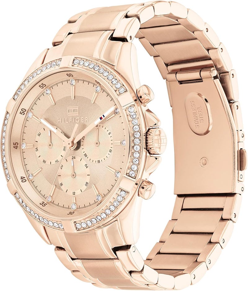 Tommy Hilfiger Women's Carnation Gold Watch - Image 2