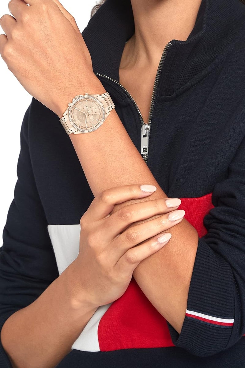 Tommy Hilfiger Women's Carnation Gold Watch - Image 4