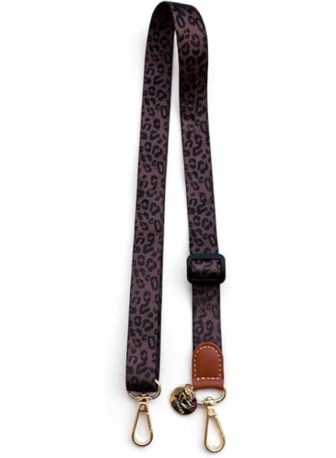 Ecosystem Phone Chain Lanyard, Crystal Rhinestone, Fashion Bling Style, Adjustable Long Strap with Patch, for All Smartphones (Design 11) - Image 1