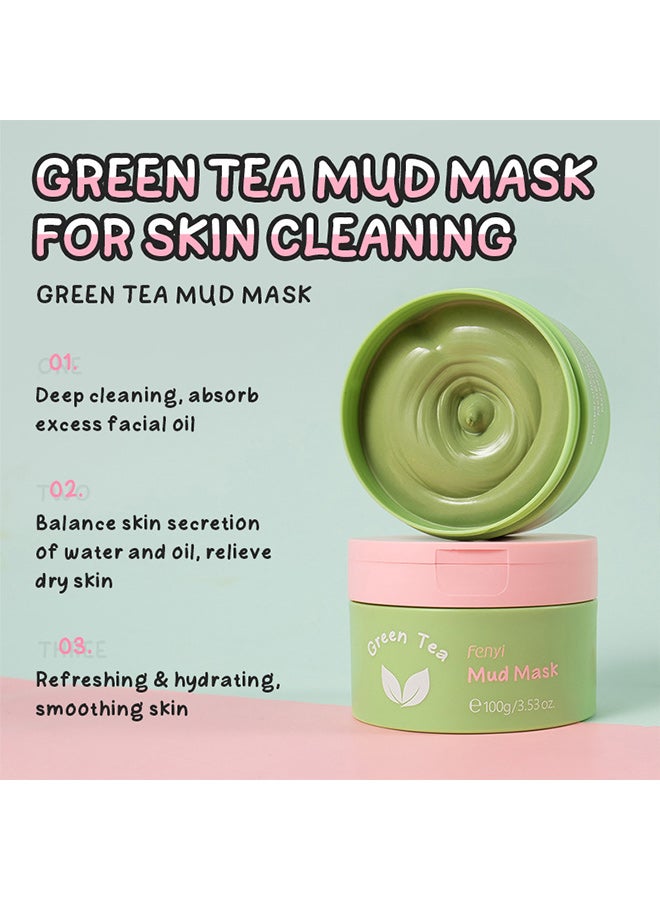 فيني قناع الطين بالشاي الأخضر من فينيي - 100 جرام - Image 3