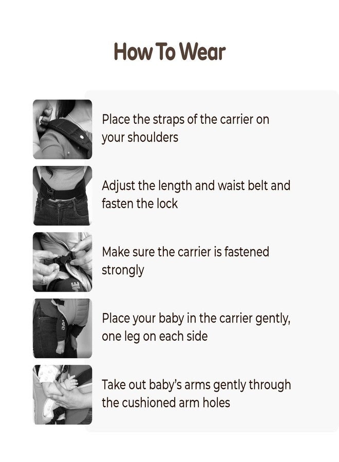 Mylo Essentials Baby Carrier Bag for 6 Months-15 Months Baby - Ergonomic, 3 in 1 Front, Back, Back Support, Newborn to Toddler, Infant & Child Carrier- Sky Blue & Navy - Image 5