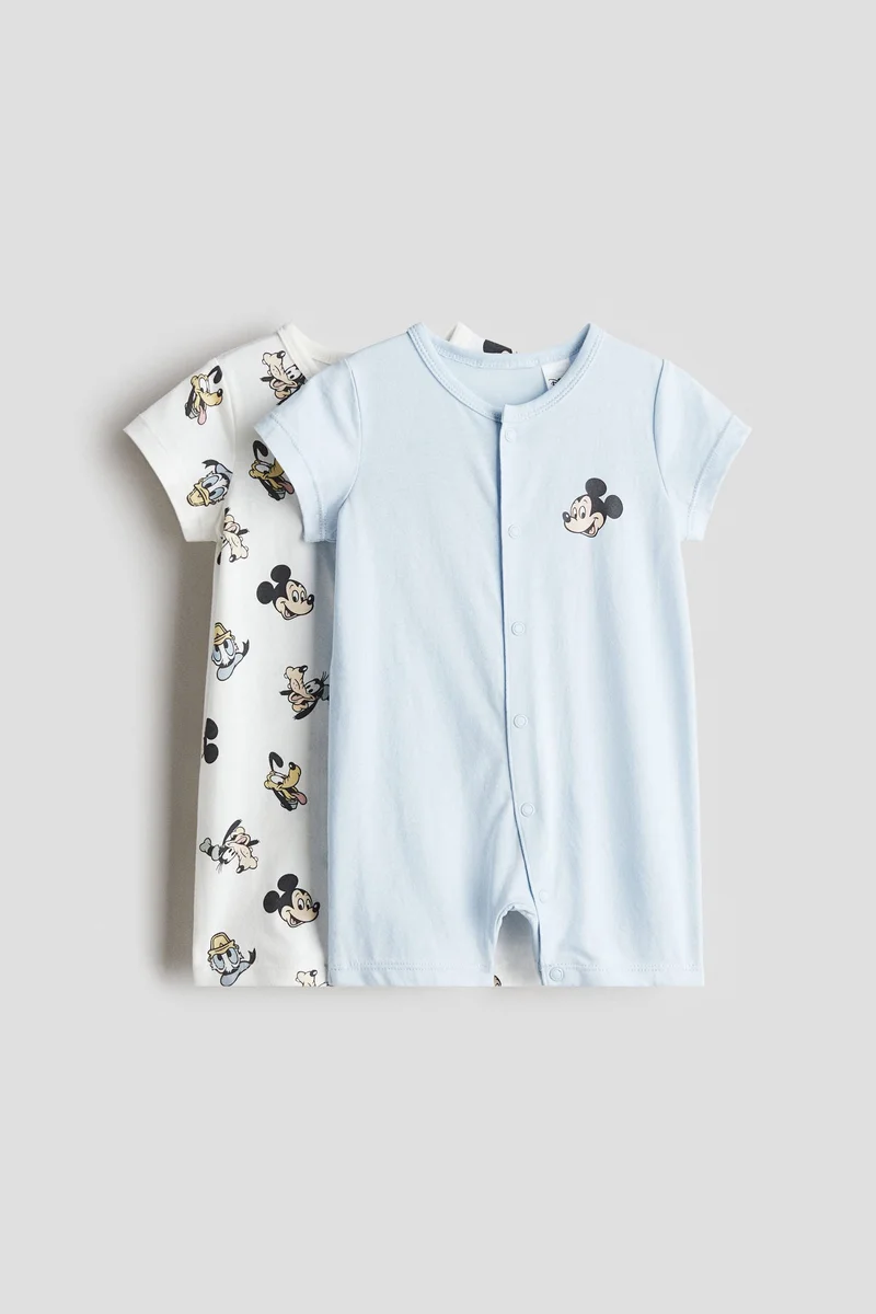 H&M 2-pack printed pyjamas