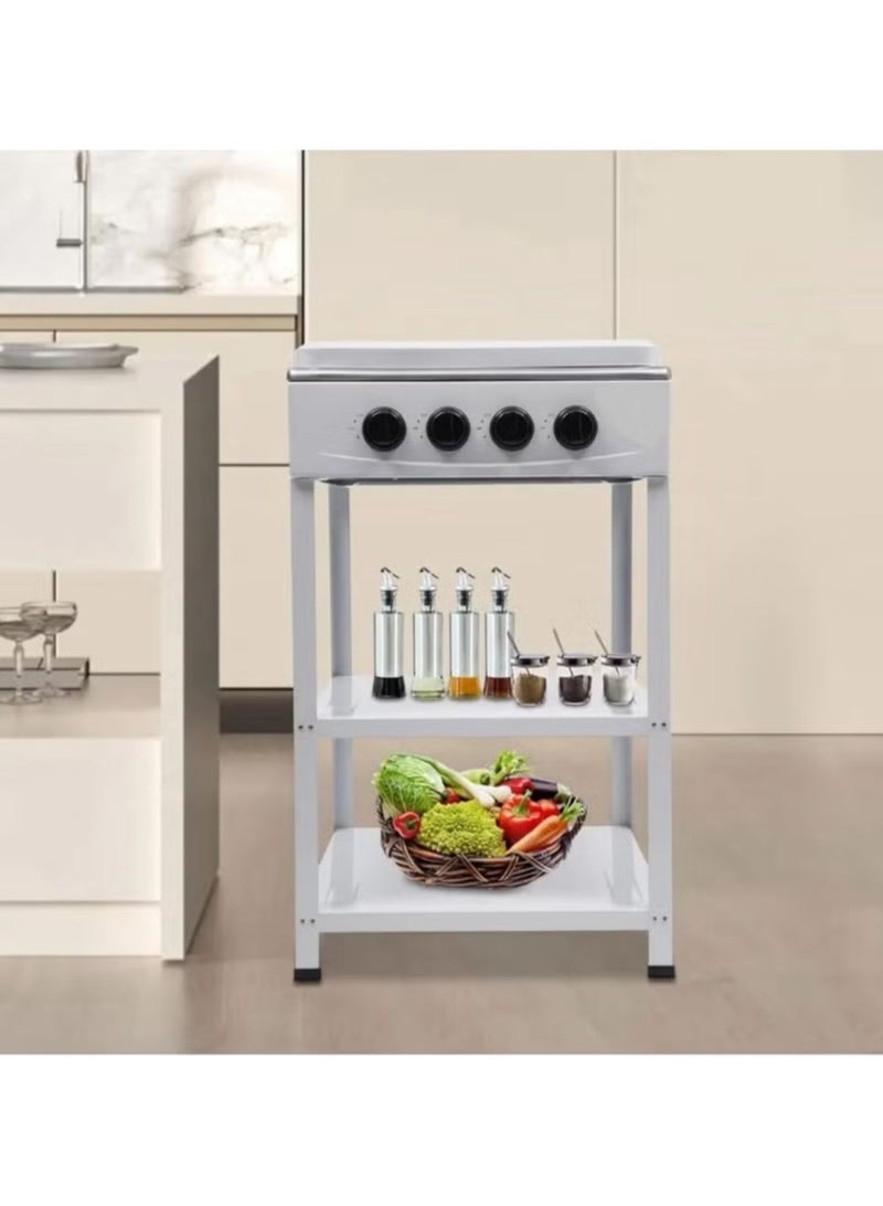 Denx 4 burner stainless steel gas stove ideal for home and camping use - Image 4