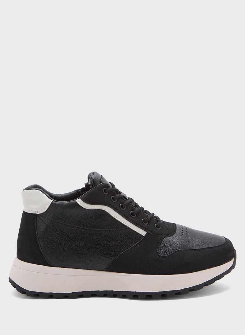 Robert Wood Smart Casual High Top Sneakers  - Image 1