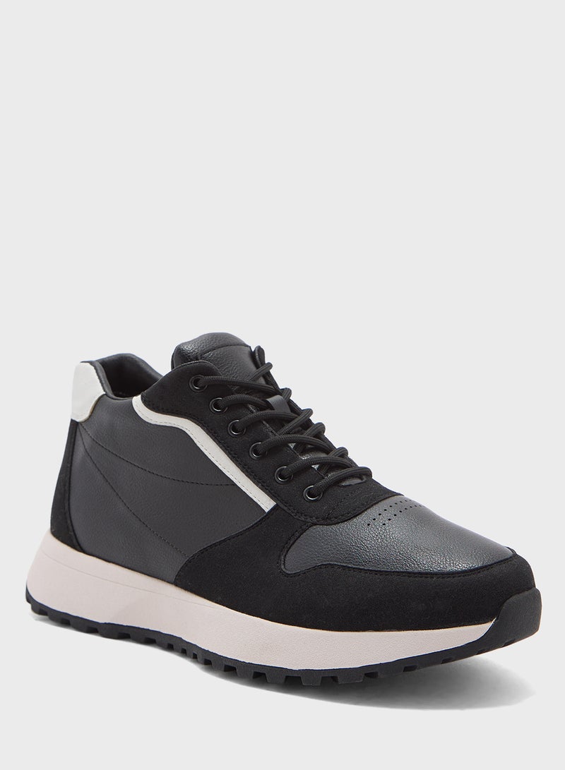 Robert Wood Smart Casual High Top Sneakers  - Image 2