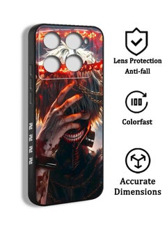 Phone Protective Case Cover For Infinix Note 40 Pro 4G anime tokyo ghoul kaneki ken mask black HOZ01 Print