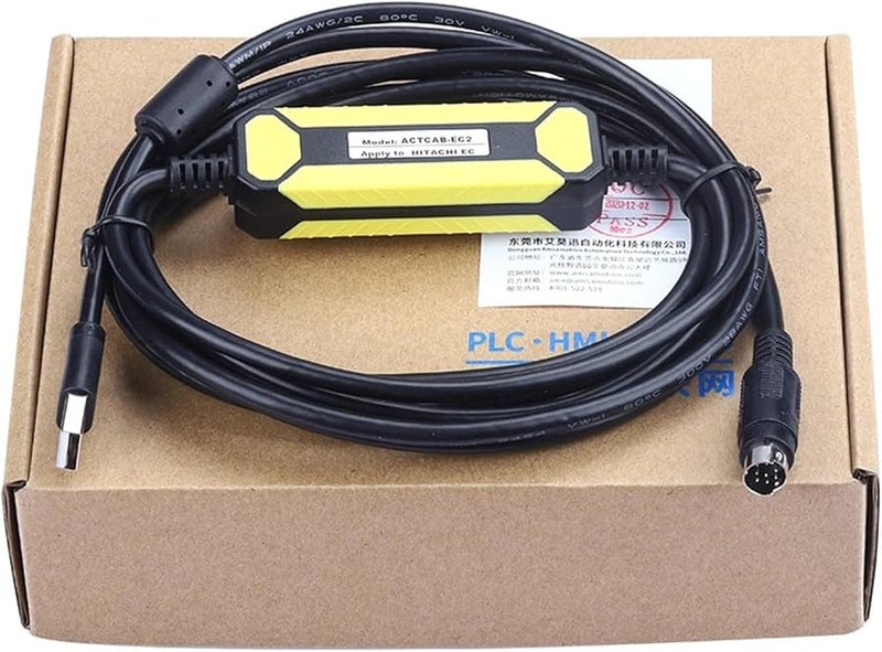USB ACTCAB EC2 Programming Cable For EC Series PLC Data Download Communication - Image 3