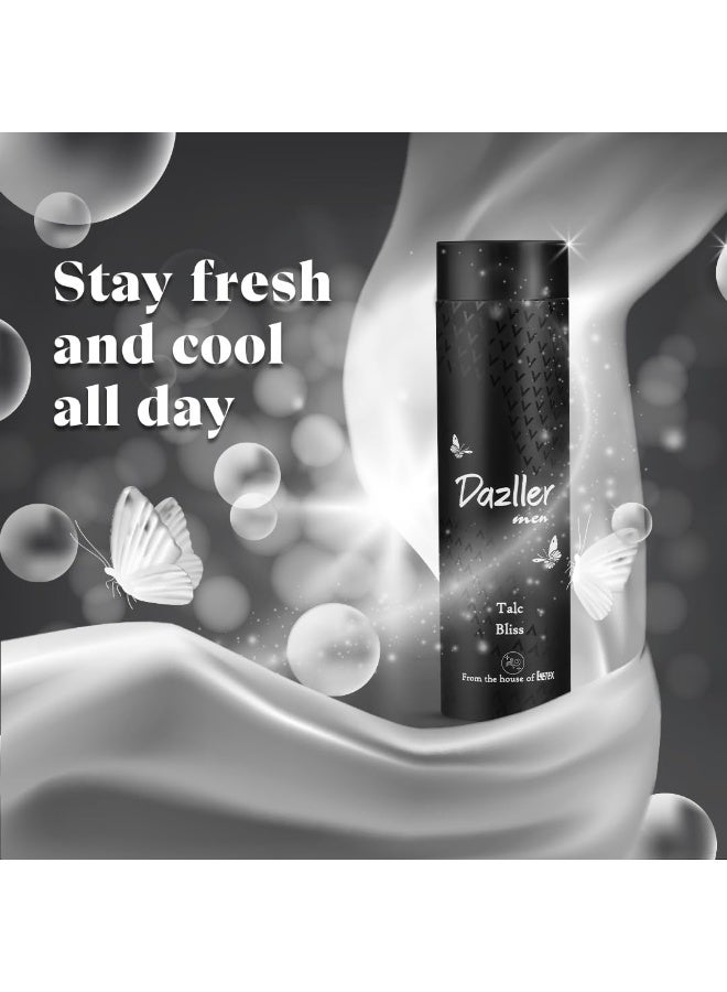 Dazller Talc|Fresh & Long Lasting Talcum Powder|Bliss|300g - Image 2