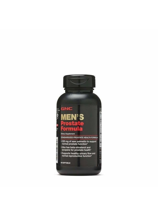 GNC صيغة البروستاتا للرجال، 60 كبسولة لينة، تدعم الوظيفة التناسلية الطبيعية - Image 2