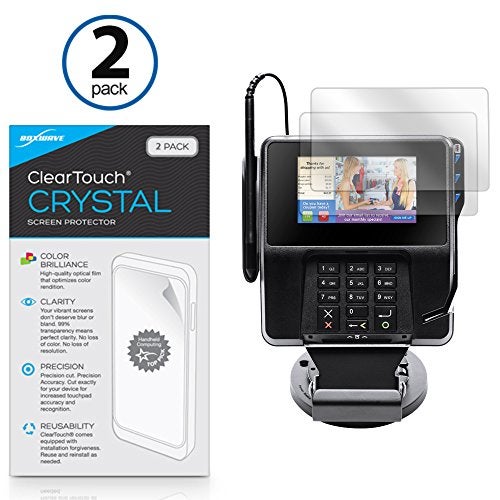 BoxWave Screen Protector Compatible with Verifone MX 915 - ClearTouch Crystal (2-Pack), HD Film Skin - Shields from Scratches for Verifone MX 915 - Image 2