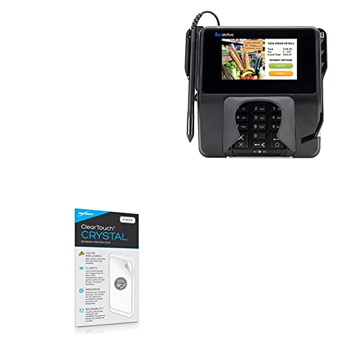 BoxWave Screen Protector Compatible with Verifone MX 915 - ClearTouch Crystal (2-Pack), HD Film Skin - Shields from Scratches for Verifone MX 915 - Image 1