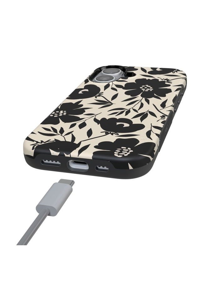 Casely Nick Case | Dark Fantasy | Contrast Floral | Compatible with MagSafe | Bold Protective Design - Image 5