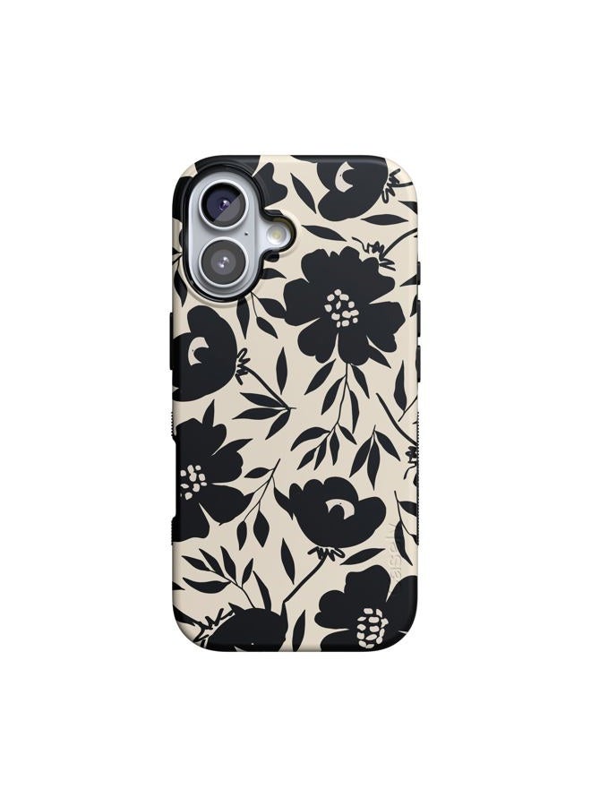 Casely Nick Case | Dark Fantasy | Contrast Floral | Compatible with MagSafe | Bold Protective Design - Image 1