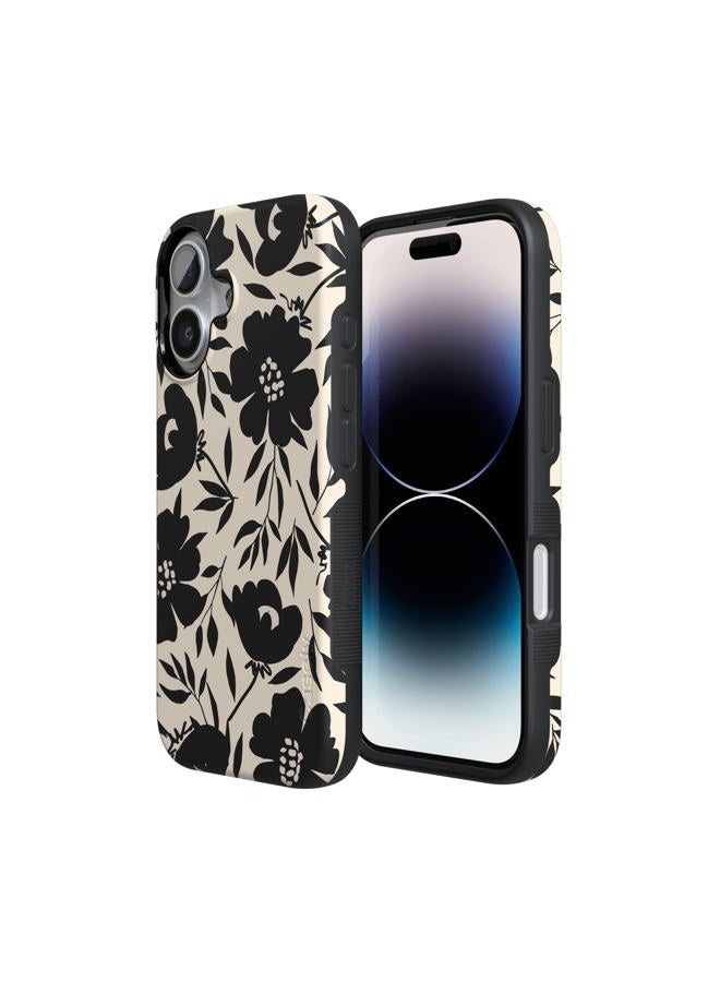 Casely Nick Case | Dark Fantasy | Contrast Floral | Compatible with MagSafe | Bold Protective Design - Image 2