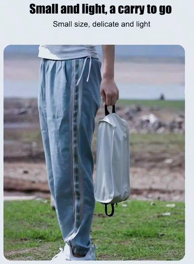 أرام كرسي الطي كرسي التخييم المحمول للأنشطة في الهواء الطلق، الرحلات، الشاطئ والرحلات -كرسي القمر -كرسي الجلوس في الهواء الطلق مع حقيبة لسهولة الحمل والتخزين، استرخاء في أي مكان آخر في الهواء الطلق الرفيق - Image 2
